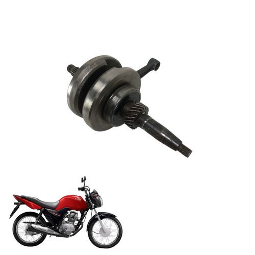 Eixo Virabrequim Cg 125 Honda Original Detalhe