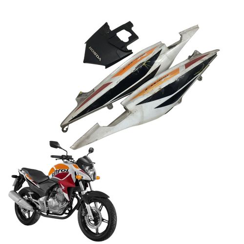 Carenagem Rabeta CB 300 Repsol Limited 09/14 Origina Detalhe