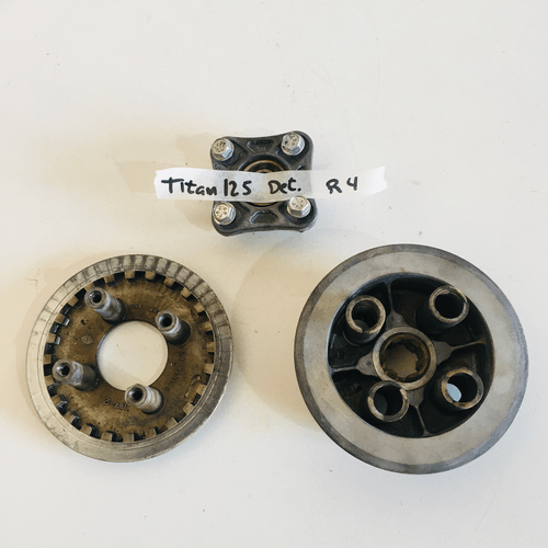 Cubo+platô Embreagem Cg125/today/titan/fan125 Orig Detalhe