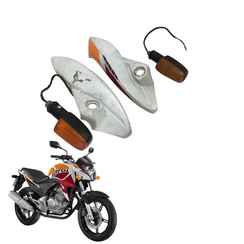 Carenagem Farol Bananinha CB 300 Repsol 09/14 Original Brind