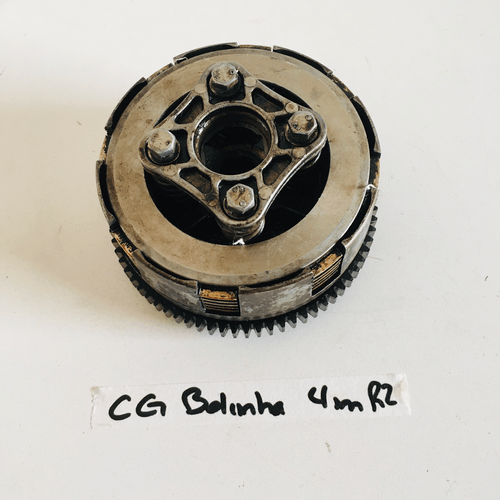 Kit Embreagem Completa Cg Bolinha 77/82 Original 73 Dentes