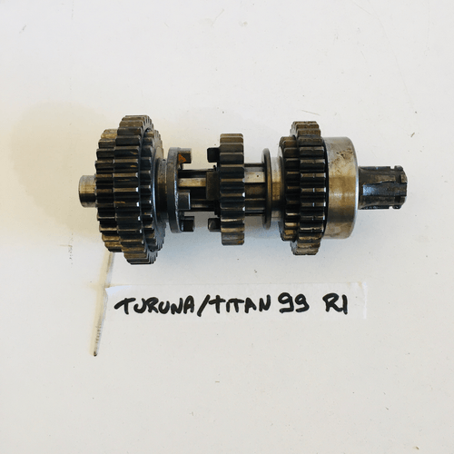 Eixo Pinhão Secundário Titan 125 99 / Ml / Turuna Varetada