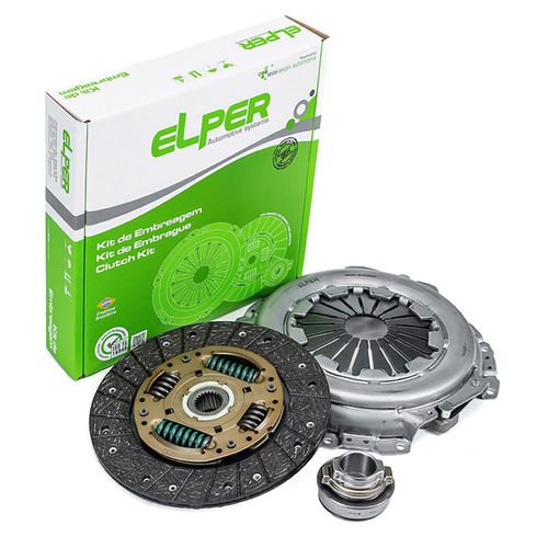 KIT EMBREAGEM C/ROLAMENTO MITSUBISHI L200 2.4 FLEX APÓS 2013 - 62233 - 80378