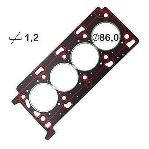 JUNTA DO CABECOTE - RENAULT MASTER 2.3 16V APOS 2013