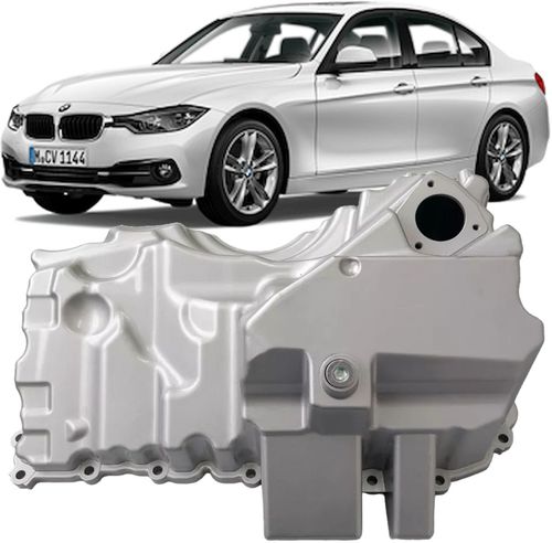 Carter de Oleo do Motor Bmw 320i 328i X1 2.0 16V Turbo de 2013 À 2018 - Aluminio