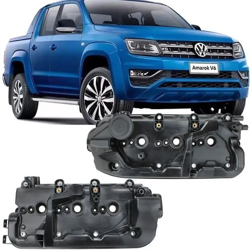 Par de Tampa de Válvula Amarok 3.0 V6 Diesel de 2018 à 2025 - Direita e Esquerda