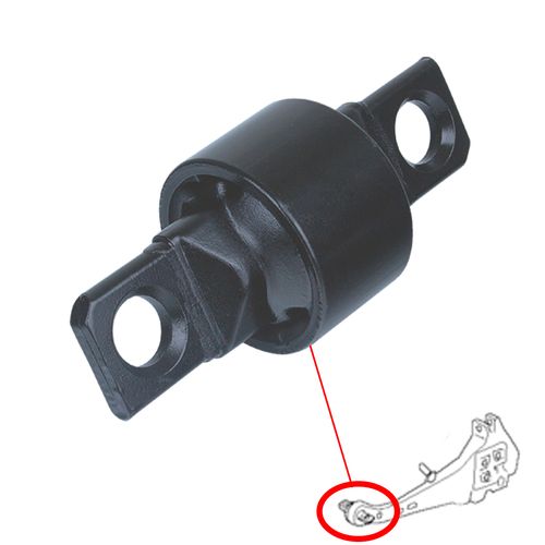 Bucha Gravata do Facão Traseiro Ford Fusion - 2006 a 2012