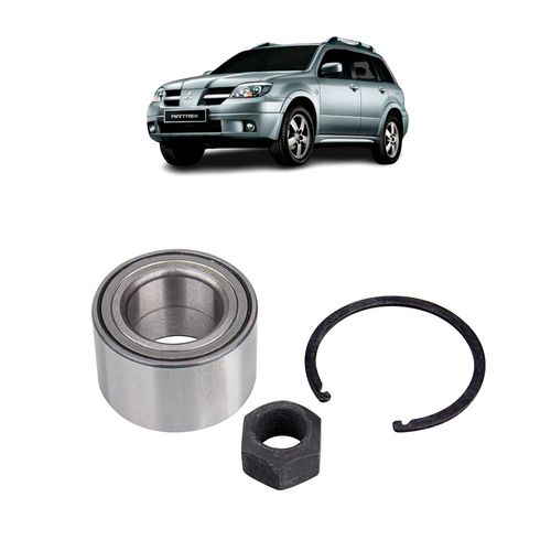 Rolamento da roda traseira Mitsubishi Airtrek 2.4 16V 2003 A 2007