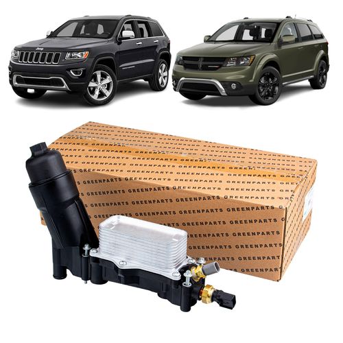 TROCADOR DE CALOR RESFRIADOR JEEP GRAND CHEROKEE 3.6 - 2014 A 2015 DODGE JOURNEY 3.6 - 2014 A 2017