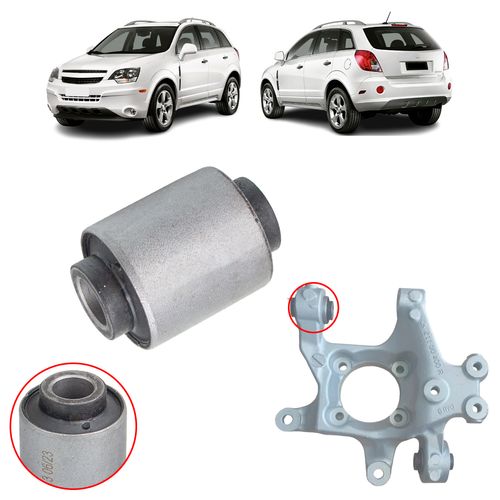 Bucha Maior Superior Manga Eixo Traseira Chevrolet GM Captiva Todos os modelos