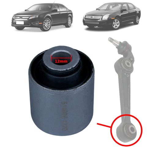 Bucha Braço Reto Inferior Dianteiro Ford Fusion 2006 -12mm