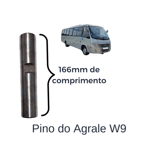 Pino da Manga de Eixo Volare W9 (0,20) 33,20x166mm AG04P20