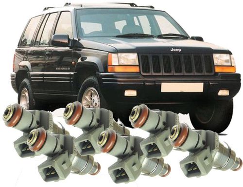 Kit 6 Bicos Injetores Dodge Dakota e Cherokee Sport