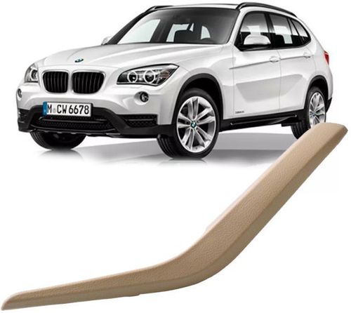 Puxador Porta Dianteira Esquerda Bmw X1 Sdrive 18i 20i 28i de 2009 À 2015 - Bege Caramelo