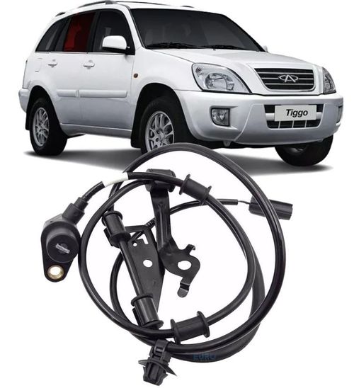 Sensor Freio Abs Chery Tiggo 2.0 16V de 2009 À 2013 Dianteiro Esquerdo - T11-3550030