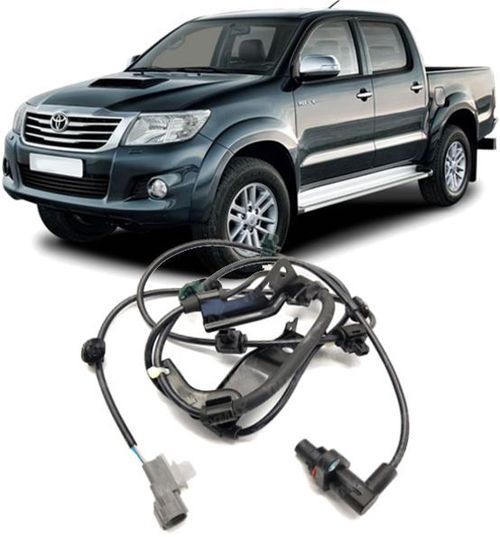 Sensor Freio Abs Dianteiro Esquerdo Hilux e Sw4 3.0 e 2.5 Diesel e 2.7 Flex de 2012 À 2015 - 89543-7