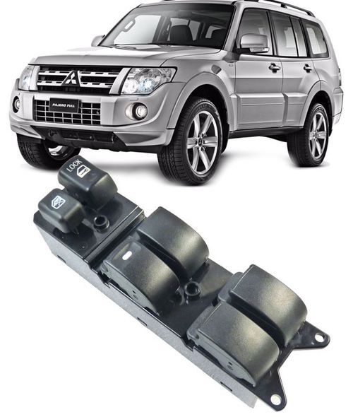 Botao Interruptor Vidro Eletrico Mitsubishi Pajero Full de 2007 a 2016 - Mr587943
