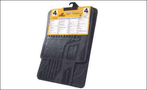 Jogo de Tapete Automotivo PVC Universal IV – Street