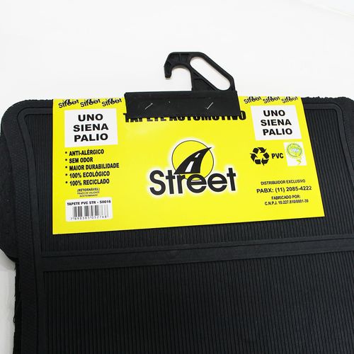 Tapete automotivo pvc específico fiat uno siena palio - Street