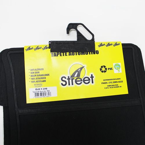 Tapete automotivo em pvc street para novo uno e mobi  / JG / Street