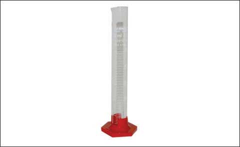Proveta graduada 100ml base em polipropileno