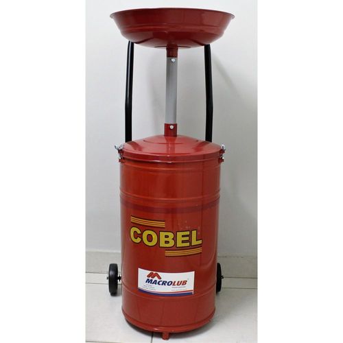 coletor oleo cobel 50l c/ carrinho   / UN / Cobel