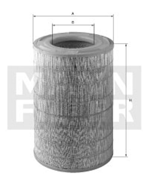 filtro de ar do motor c 31014/1 scania g/p   / UN / Mann