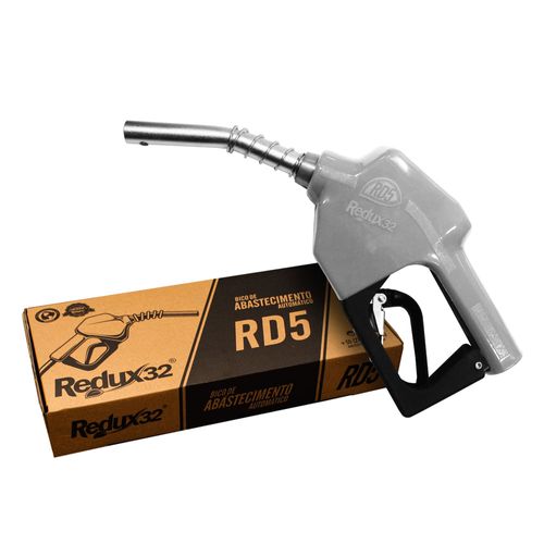 Bico automático para abastecimento RD5 cinza, entrada 3/4", ponteira 1/2" - Redux32