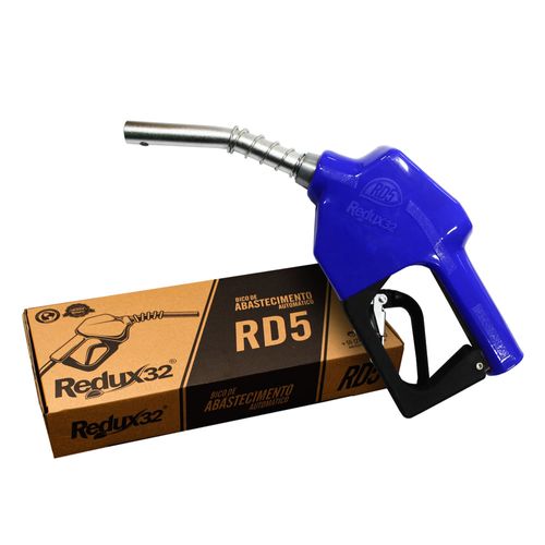 Bico automático para abastecimento RD5 azul, entrada 3/4", ponteira 1/2" - Redux32
