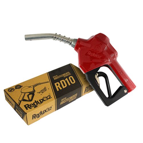 Bico automático para abastecimento RD10 vermelho entrada 3/4", ponteira 1/2" - Redux32