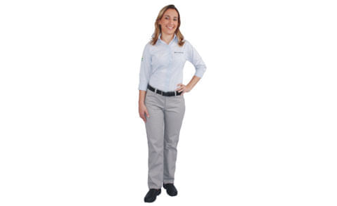 camisa gerente feminina mangas 7/8 g=3   / UN / Brmania