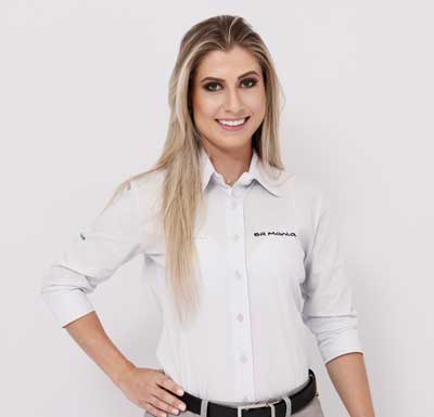 camisa gerente feminina manga longa gg 4     / UN / Brmania