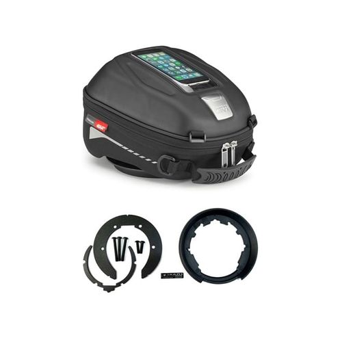 Combo Mala Tanque St602b + Engate Triumph T800 T900 T1200
