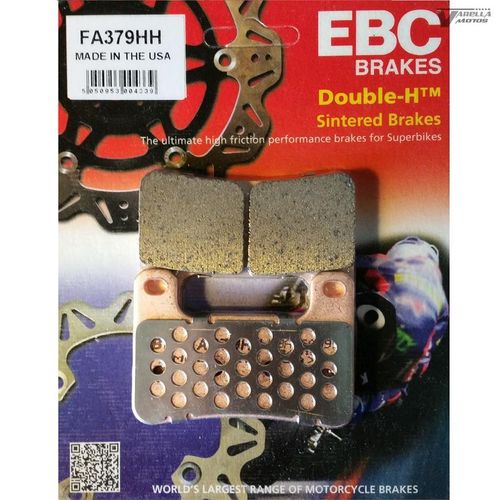 Pastilha Ebc - Fa379hh V-Strom 1000 2018 em Diante (2 Discos Dianteiro)