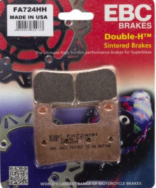 Pastilha Ebc - Fa724hh - Bmw Gs1250 / Adventure (2 Discos Dianteiro)