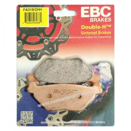 Pastilha Ebc - Fa319hh Super Tenere 1200 Traseiro