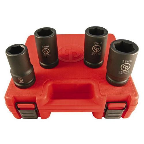 Jogo De Soquete Uete Impacto Longo Encaixe 1 - 27/32/33/36 - Ss814D - Chicago
