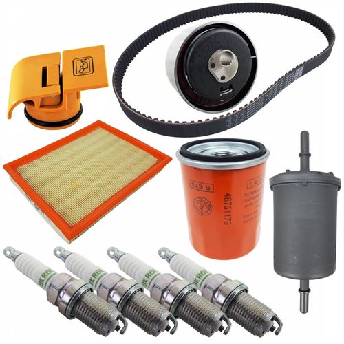 Kit Revisão Peças Genuínas Fiat Palio Siena Strada Idea Motores 1.0 e 1.4 8v Fire Flex 2009 em Diante