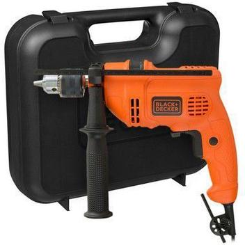 Furadeira de Impacto Reversivel 1/2 - 560w - 127v com maleta - TM555KBR - Black & Decker