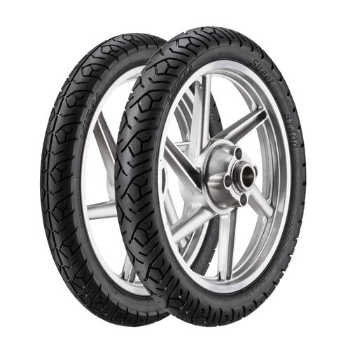 Pneu Moto Vipal Street ST400 110/80-14 59P TT - Traseiro