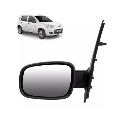 Espelho Externo Le ( Fixo) ( Capa Primer) / Fiat Uno 10- Evo 4p / Spj Ed-771 Espelho Externo Le ( Fixo) ( Capa Primer) / Uno 10- Evo 4p / Spj Ed-771