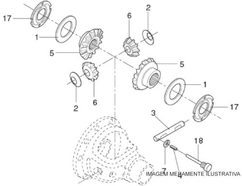 Conj Pla/sat S10 401178x S10 Albarus Pe�a