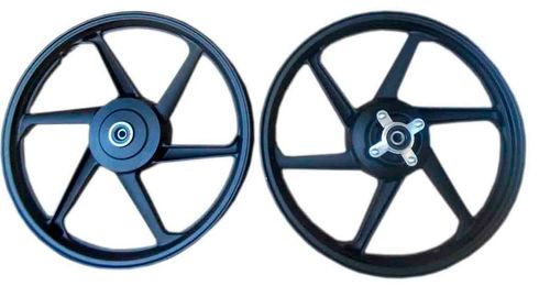 Roda 6 Palitos Titan 125 Fan 125 2000 a 2008 A lona Scud Par