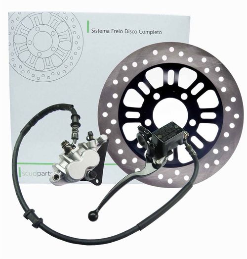Sistema Freio Disco Titan150, Fan150 2009 Á 2016 Scud