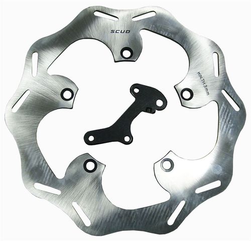 Discão Freio 320mm Scud Cbx250 Twister e Cb300 C/ Suporte pinça