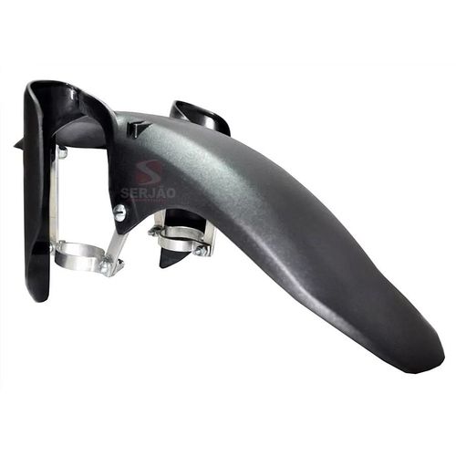 Paralama Xre300 Inferior com Adaptador Xr250 Tornado Xlr125 Nx150 Nx200 Dt200 Xr200 Bros125 Bros150 Bros160 a disco