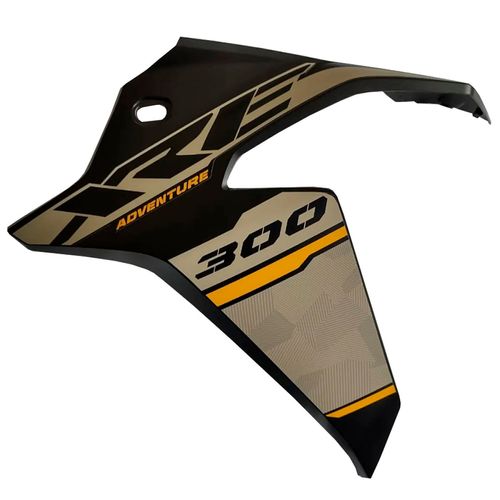 Aba Tanque Xre 300 2022 Adventure Cinza Fosca Esquerda
