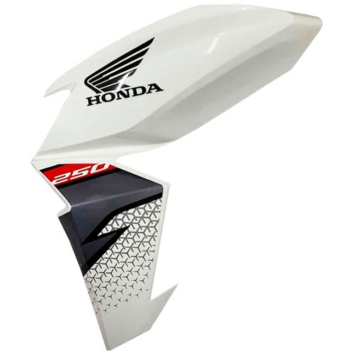 Aba Tanque Cb250 F Twister Branco 2019 Esquerda Original