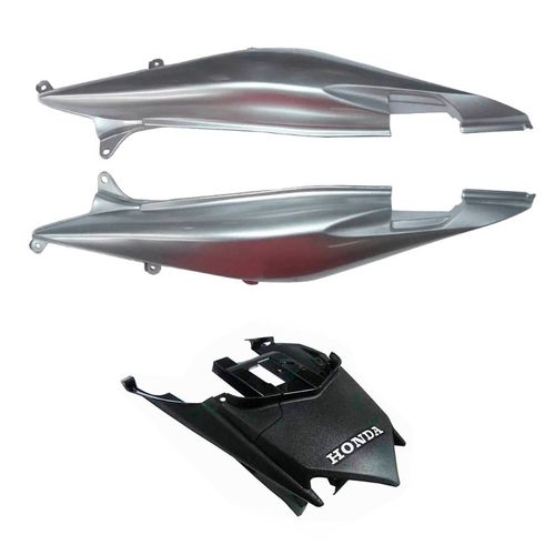 Rabeta Cb300 Com Acabamento Lanterna Prata 2009 E 2010