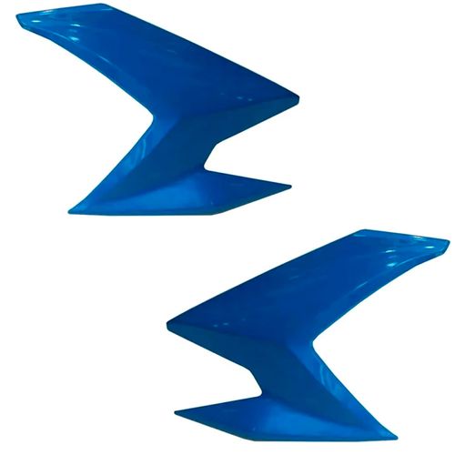 Carenagem Lateral Elite 125 Branca Frontal Original Honda Par